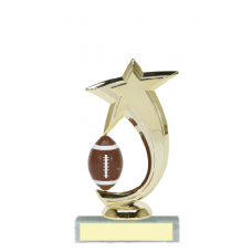 Trophies - #Football Shooting Star Spinner A Style Trophy